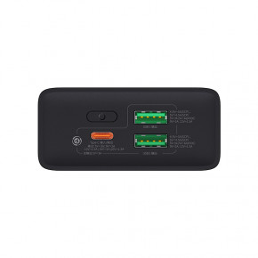 Power Bank Baseus Adaman2, 20000mAh, 30W,Black (PPAD050001)  3