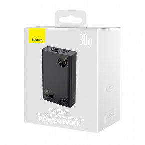 Power Bank Baseus Adaman2, 20000mAh, 30W,Black (PPAD050001)  10