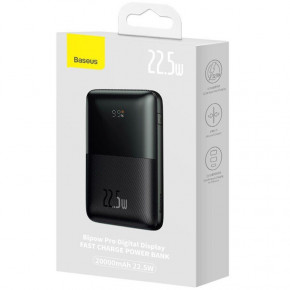    Baseus Bipow Pro Digital Display 22.5W 20000 mAh (PPBD03000) Black 5
