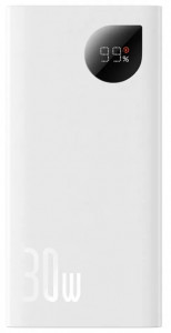   Baseus Adaman2 Digital Display Fast Charge 30W 10000mAh white (PPAD040002)