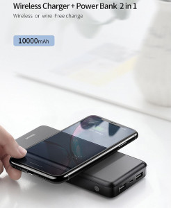   Baseus M36 Wireless Charger Power Bank 10000mAh 4