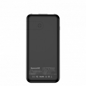 Power Bank Baseus full screen wireless charge 8000mAh Black