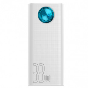 PowerBank Baseus Amblight Digital Display Quick Charge 30000mAh White 3