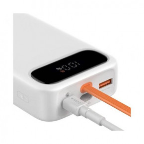   Baseus Block Digital Display 20000mAh 20W (Lightning cable) (PPLK000002) White 5