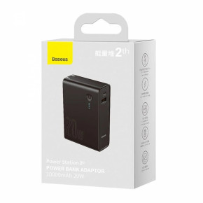  Baseus Power Station 2 Power Bank Adaptor 10000mAh 20W CN Black 7