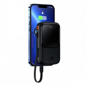  10000  20 USB Baseus Qpow PPQD020001 Lightning () 4