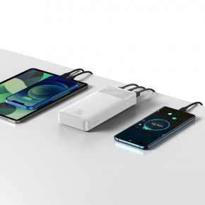    Power Bank BASEUS Bipow PPDML-M02 20000mAh, 2USB, Type-C, PD, QC, 20W, 3A,  7