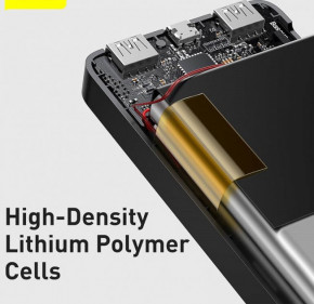    Power Bank BASEUS PPDML-K02 30000mAh, 2USB,  6
