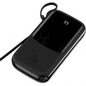   20000  15 USB Lightning Baseus Qpow PPQD-F01 () 4