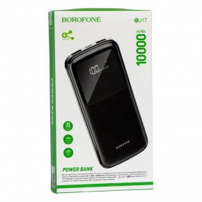   Borofone BJ17 Oceanic 10000 mAh Black (BJ17B) 3