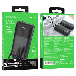   Borofone  20000 mAh Black (BJ22AB) 6