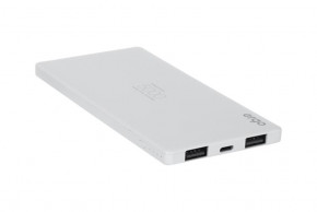  Power Bank Ergo 5000mAh 2USB 2A White (LP-91B) 6