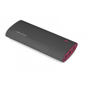  Esperanza Uranium 13800mAh 3USB 2.1A Black (EMP115KC)