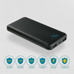  Power Bank everActive EB-L10k Black, 10000mAh, LED, 5.1V/2.1A, Box 8