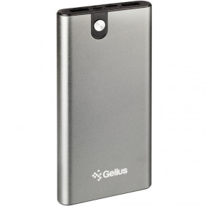  Power Bank Gelius Pro Edge GP-PB10-013 2USB 2A Type-C 10000mAh Grey 6