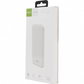 Power Bank Golf P200 10000mAh 10W white 5