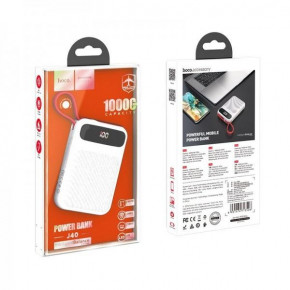 Power bank   lightning Hoco J40 10000 mAh |1USB/1Type-C/2A|  4