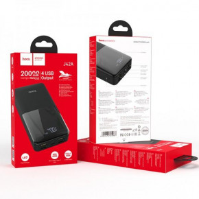 Power bank Hoco J42A 20000 mAh |4USB/1Type-C/2A|  6