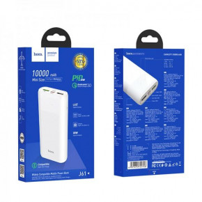 Power bank Hoco 10000 mAh J61 |2USB/1Type-C/PD/QC/3A|  4