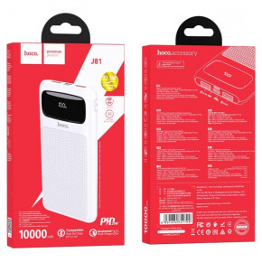   Hoco J81 Fast Way 10000 mAh White (6931474751799) 6