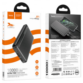   Hoco J91 10000 mAh Black (6931474769909) 6