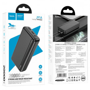   Hoco J91 20000 mAh Black (6931474769923) 6