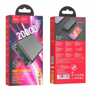  Hoco J100A High-ranking 20000 mAh Black (6931474783585) 5