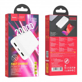  Hoco J100A High-ranking 20000 mAh White (6931474783592) 4