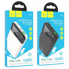  Hoco J102 Cool figure 10000 mAh 20 W Black (6931474783608) 6