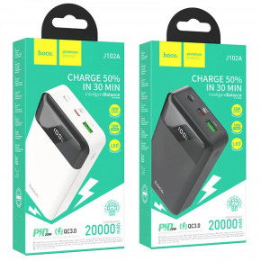  Hoco J102A Cool figure 20000 mAh 20 W White (6931474783639) 4