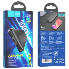    Power Bank Hoco J100 High-ranking 10000 mAh Black 5