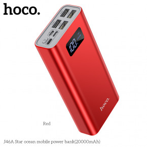    Hoco J46A 20000mAh Red (25228)