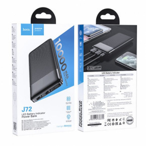    Hoco J72 10000 mAh Black 3