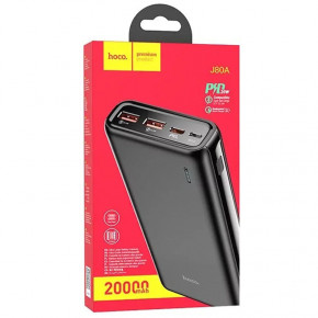    Power Bank Hoco J80A 20000 mAh Black 5