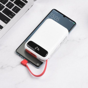 Power Bank Hoco J40 Powerful 10000mAh (  MicroUSB) White 4