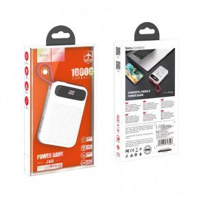 Power Bank Hoco J40 Powerful 10000mAh (  Type-C) White