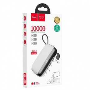 Power Bank Hoco S29 Nimble mobile power 10000mAh (  MicroUSB) White 4