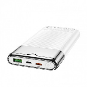 Power Bank    Hoco J63 Velocity PD+QC3.0 wireless charging (10000mAh) White 3