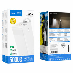   Hoco J86A Powermaster 50000mAh 22.5W White 6