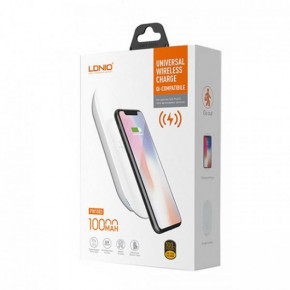 Power Bank LDNIO PW1003 Wireless charge 10000 mAh White (BS-000063038)