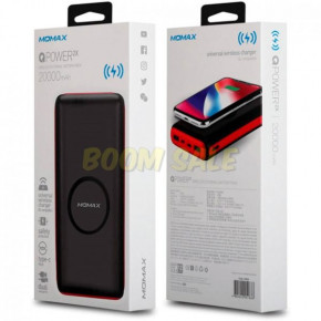   Momax (IP82) QPower 2X Wireless 20000 mAh Black 3