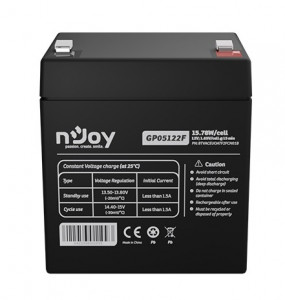   Njoy GP05122F 12V 5AH (BTVACEUOATF2FCN01B) AGM 3