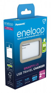   Panasonic BQ-CC87USB new, AA/AAA, Eneloop ready, USB, PowerBank, Eco Box, White 5