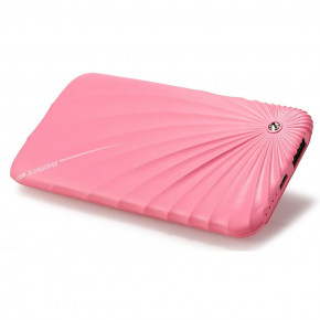   Remax Power Bank Gorgeous RPP-26 5000 mah Pink 4