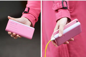 Power Bank Remax Time PPL-19 12000mAh Pink 3