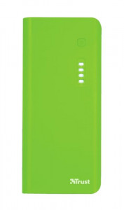  Trust Primo 10000mAh 2USB 2.1A Green (22748)