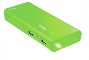  Trust Primo 10000mAh 2USB 2.1A Green (22748) 5