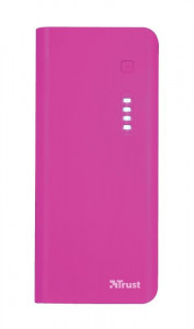  Trust Primo 10000mAh 2USB 2.1A Pink (22749)