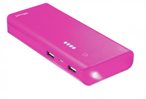  Trust Primo 10000mAh 2USB 2.1A Pink (22749) 5