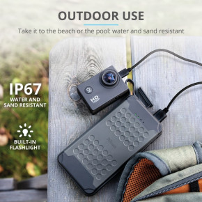    Trust Hyke Outdoor 10.000 mAh QC3.0 Black (23564) 10